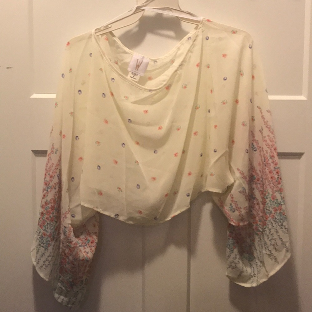 Floral crop top
